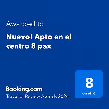 Nuevo! Pisazo En El Centro Para 8 Personas Santander Bagian luar foto